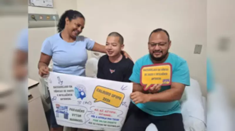 Jovem com cardiopatia é aprovado em federal durante internação em hospital de Santarém