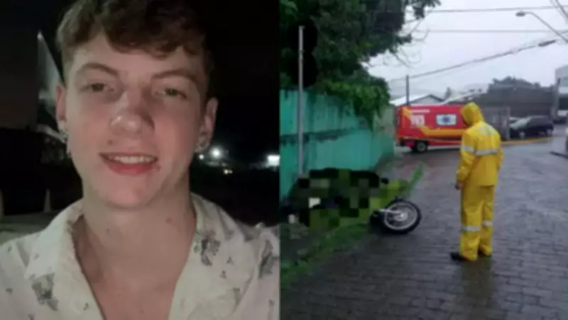 Jovem de 18 anos morre eletrocutado por cabo de alta tensão em Blumenau durante temporal