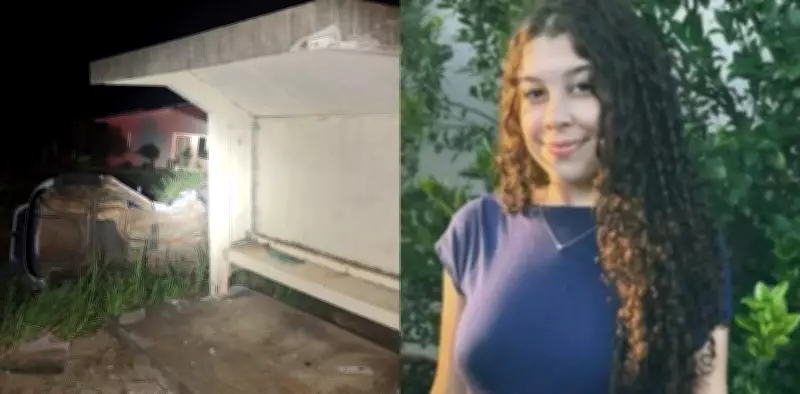 Jovem de 19 anos morre em acidente de carro após colisão com ponto de ônibus em Jaborá, SC