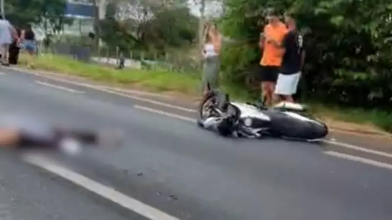 Jovem de 20 anos morre em colisão entre moto e caminhão na SP-310 em Rio Preto