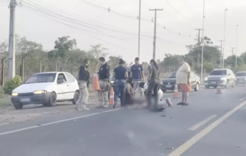 Jovem de 21 anos morre em acidente de moto na BR-174 em Boa Vista