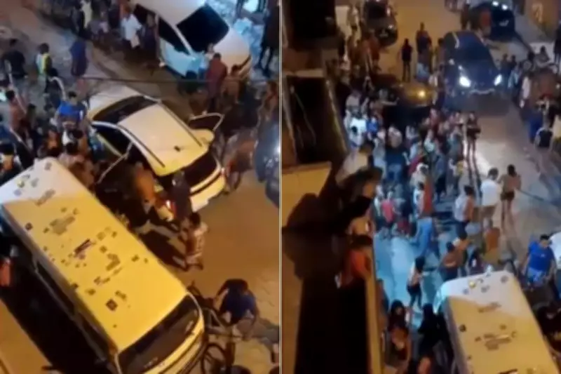 Jovem de 24 anos é morto a tiros e população realiza resgate em comunidade de São Vicente