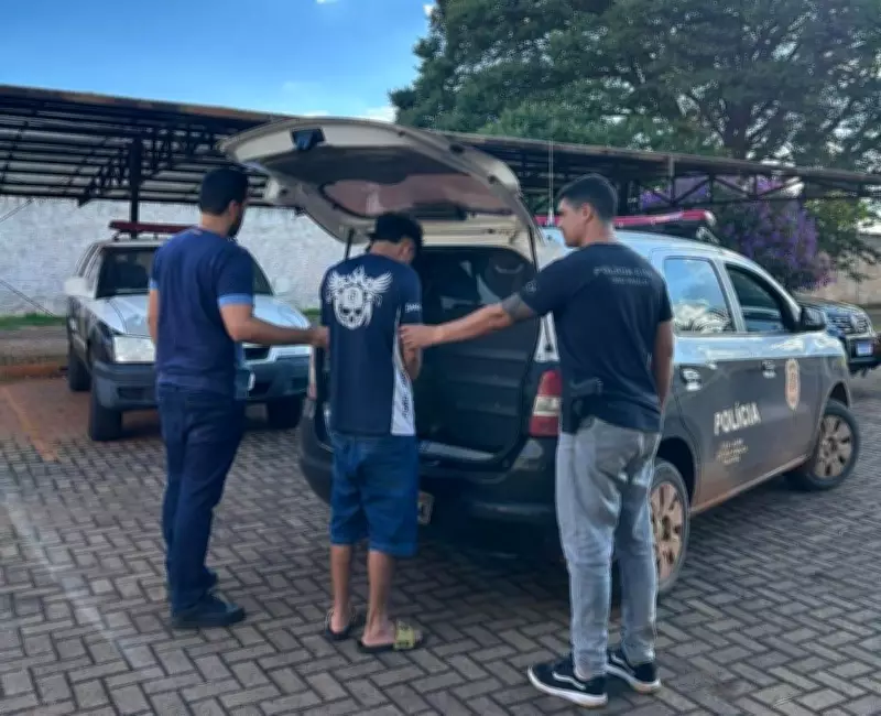 Jovem de 25 anos é preso em Lutécia por homicídio de adolescente em briga em Palmital