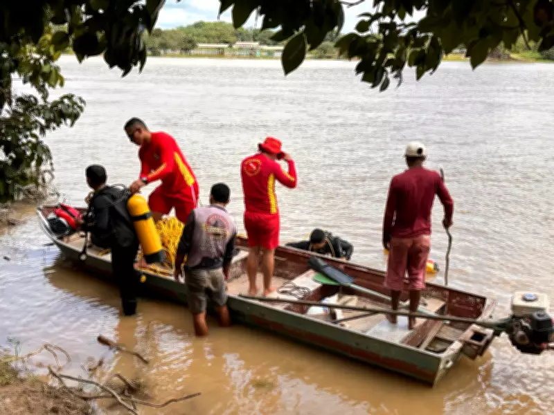 Jovem desaparece no Rio Surubiú em Alenquer; buscas com mergulhadores continuam