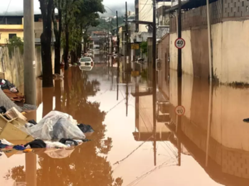 Juiz de Fora enfrenta nova onda de chuvas com evacuações em áreas de risco