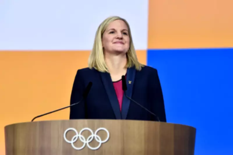 Kirsty Coventry, presidente do COI, defende neutralidade política no esporte olímpico