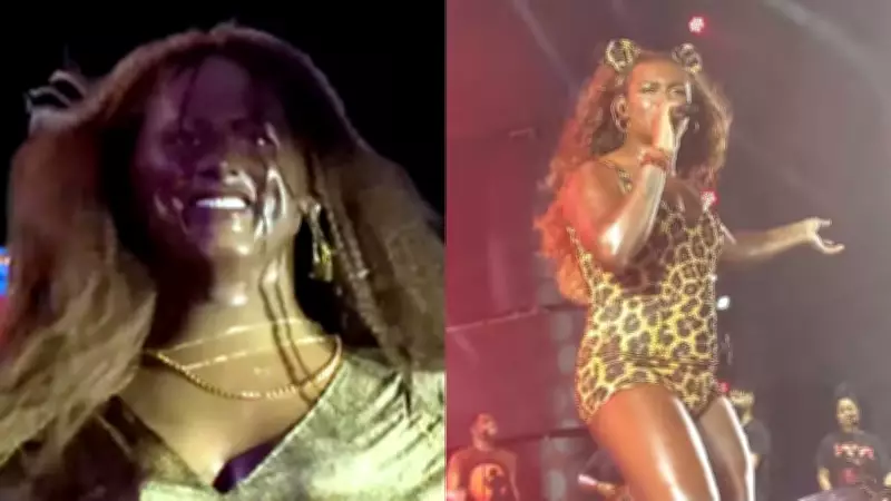 Liniker surpreende com boneca gigante e transforma show em bloco de carnaval no Recife