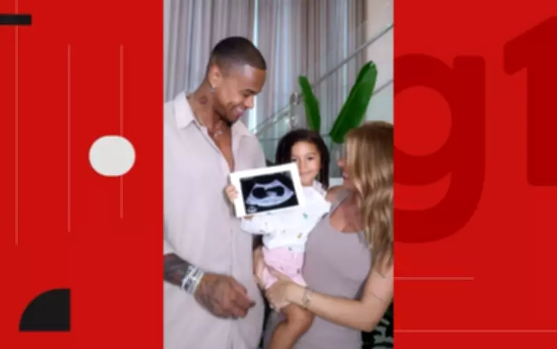 Lore Improta revela rosto do filho com Léo Santana e mostra reação de Liz