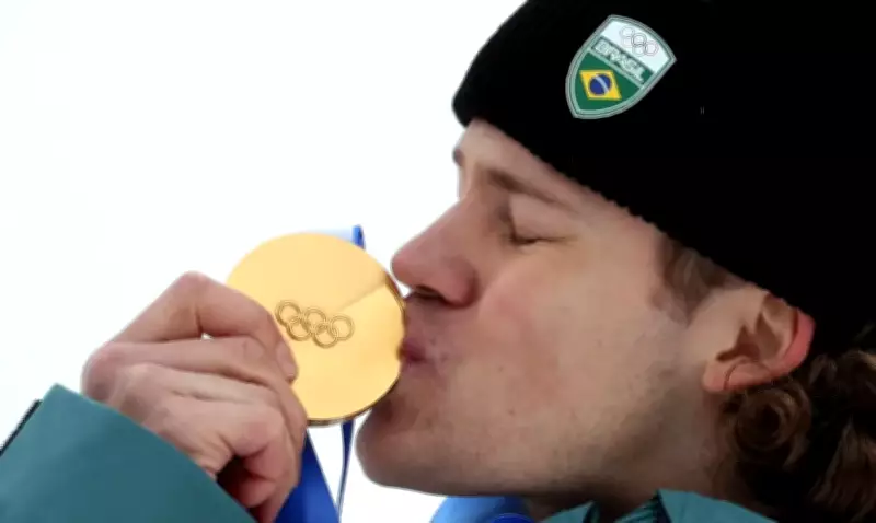 Lucas Pinheiro conquista primeiro ouro do Brasil em Olimpíada de Inverno na Itália