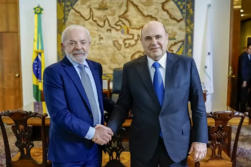 Lula e primeiro-ministro russo discutem parceria estratégica em Brasília