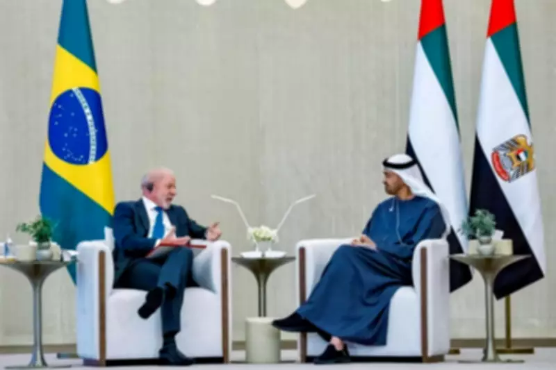 Lula se reúne com presidente dos Emirados Árabes Unidos para avançar acordo Mercosul