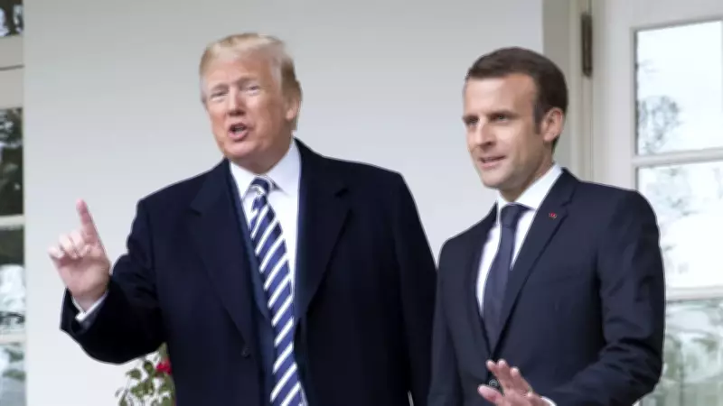 Macron alerta sobre postura antieuropeia de Trump e defende união do bloco