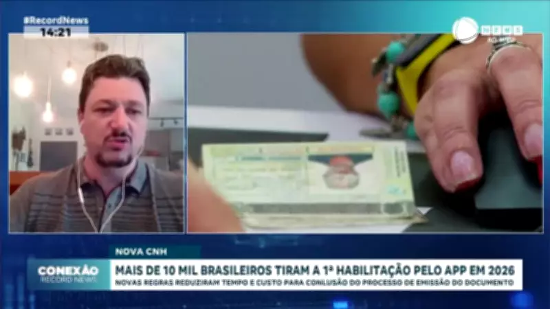 Mais de 10 mil brasileiros obtêm primeira CNH via aplicativo em 2026