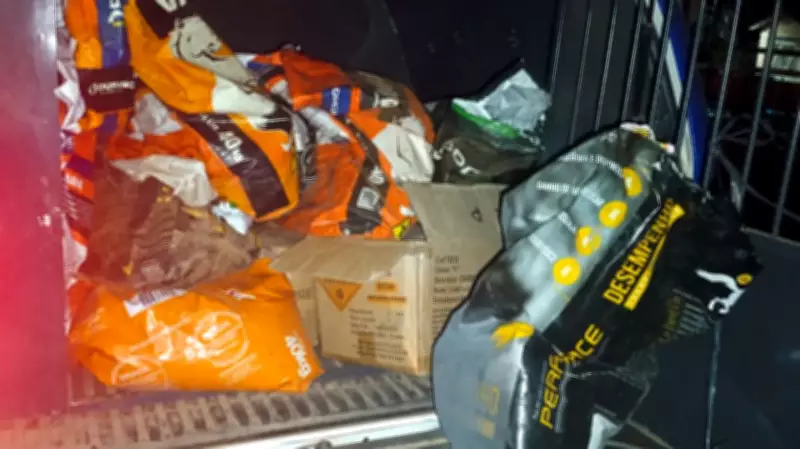 Mais de meia tonelada de pólvora é apreendida no Agreste de Pernambuco