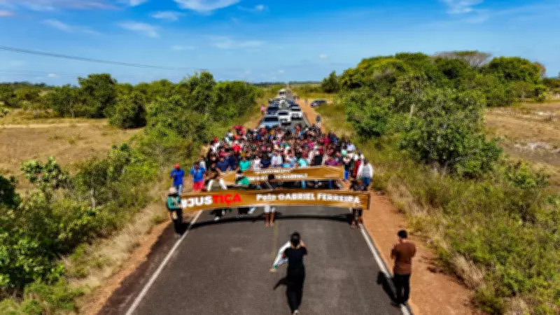 Manifestação indígena em Roraima cobra justiça por assassinato de líder Gabriel Ferreira Rodrigues