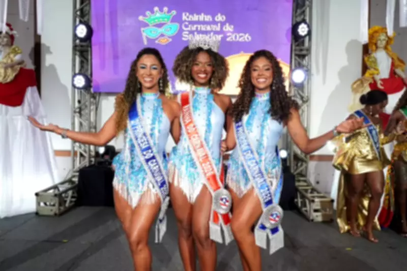 Maria Eduarda Neves é eleita rainha do carnaval de Salvador 2026