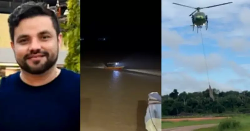 Médico é encontrado morto após tentar salvar lancha no Rio Tocantins, em Marabá