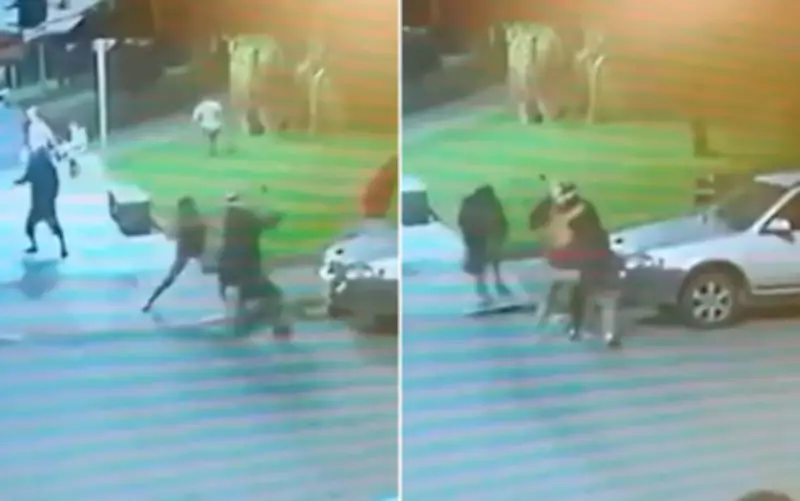 Mãe se joga contra atirador para salvar filhos em Nerópolis; três presos