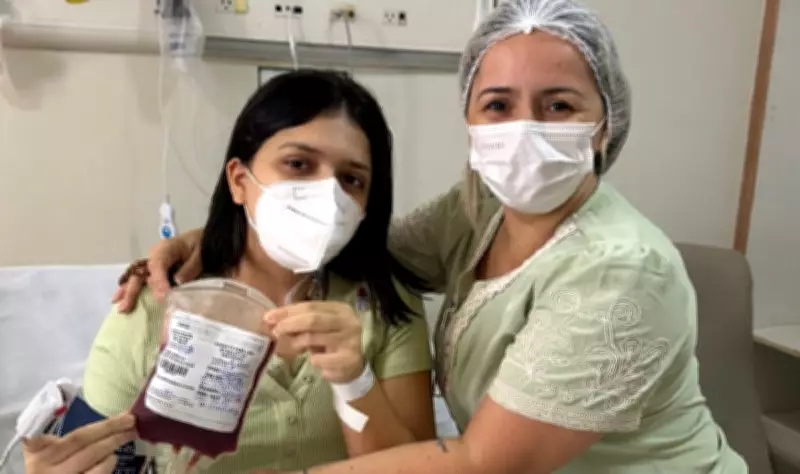 Mãe vereadora doa medula óssea para filha dentista em transplante emocionante no RN