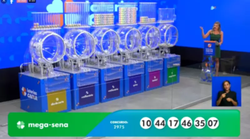 Mega-Sena sorteia prêmio de R$ 105 milhões; confira os números do concurso 2975