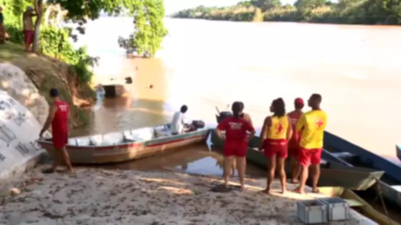 Menino de 10 anos morre afogado após ser arrastado pela correnteza no Rio Doce, em Linhares