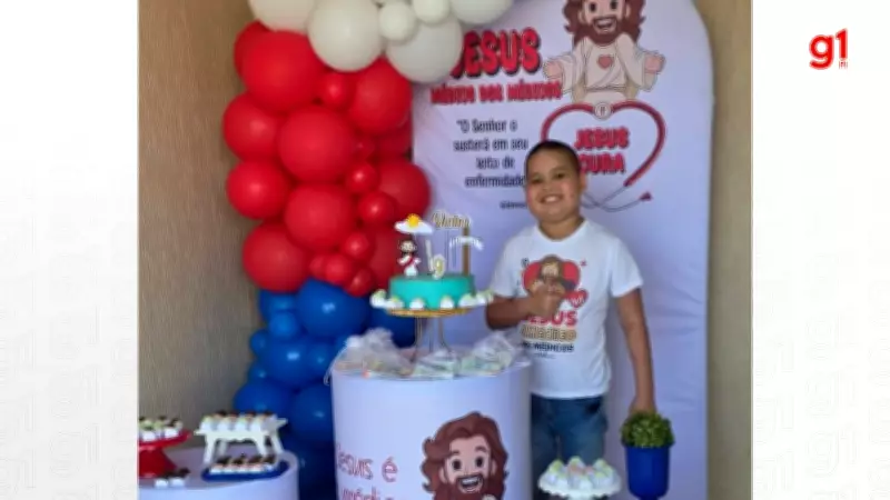 Menino de 9 anos morre após longa batalha contra leucemia em Teresina