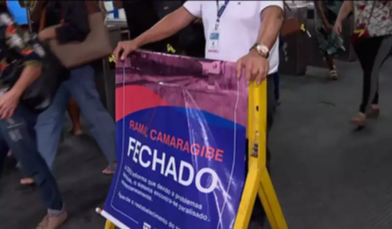 Metrô do Recife: Ramal Camaragibe segue paralisado no segundo dia, afetando 40 mil passageiros