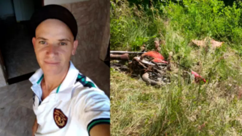 Motociclista de 37 anos morre ao cair de ribanceira em acidente no Sul do Espírito Santo