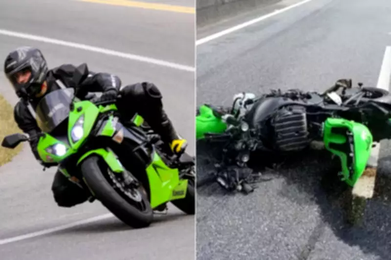 Motociclista influencer morre em acidente na Rodovia Padre Manoel da Nóbrega em São Vicente