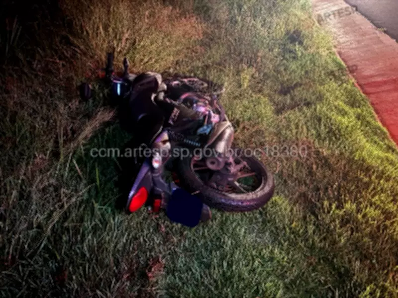 Motociclista morre após acidente grave na Rodovia César Augusto Sgavioli em Boracéia