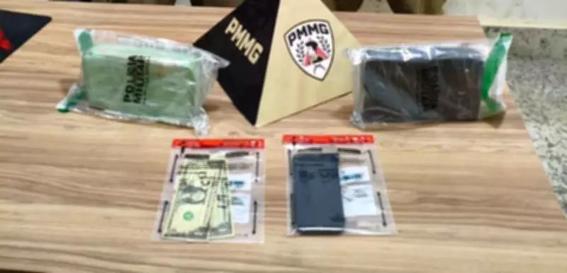 Motociclista é preso com barras de crack e cocaína na BR-381 em Minas Gerais