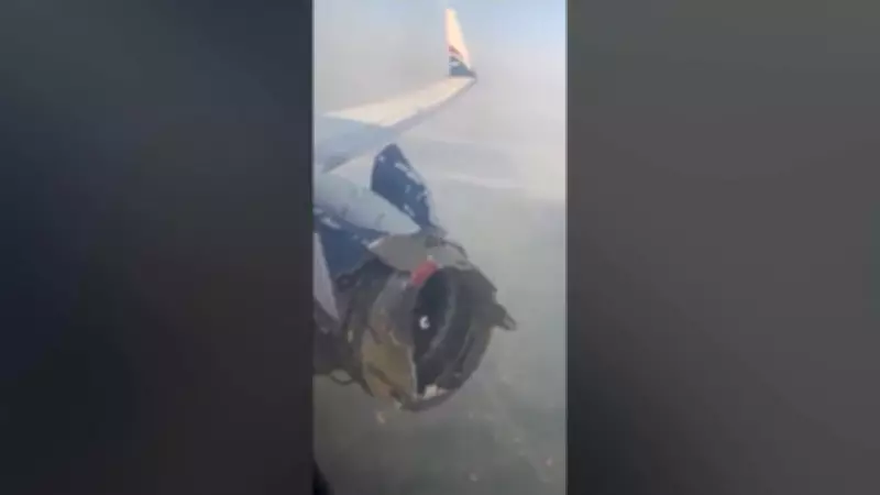 Motor de avião explode e se solta durante voo com 80 pessoas na Nigéria