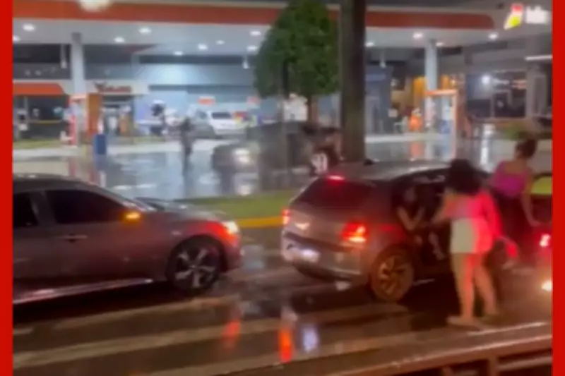 Motorista atropela três pessoas e foge após briga em Sorriso (MT)