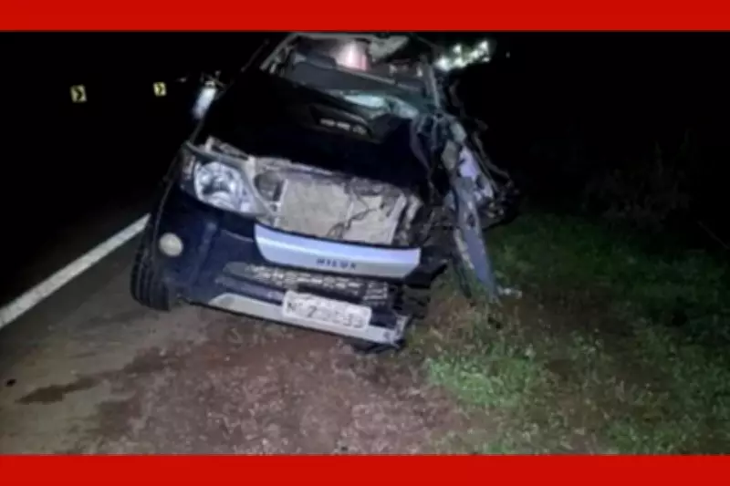 Motorista de 86 anos morre em colisão entre caminhonete e caminhão na MT-320 em Colíder