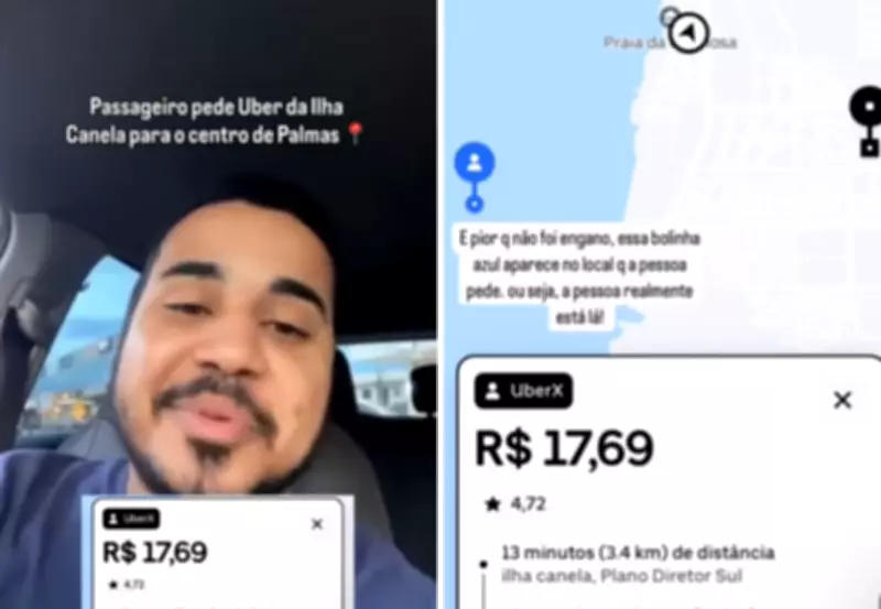 Motorista de Palmas relata corrida inusitada para ilha no lago e outras histórias do dia a dia