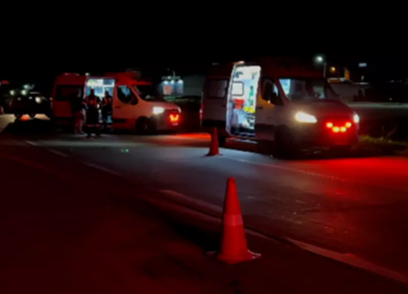 Motorista embriagado atropela pedestre após fuga policial na BR-101, na Grande Natal