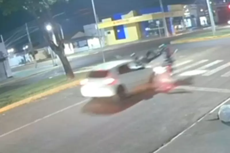 Motorista é preso após 10 dias por atropelar motociclista e fugir sem socorro em MS