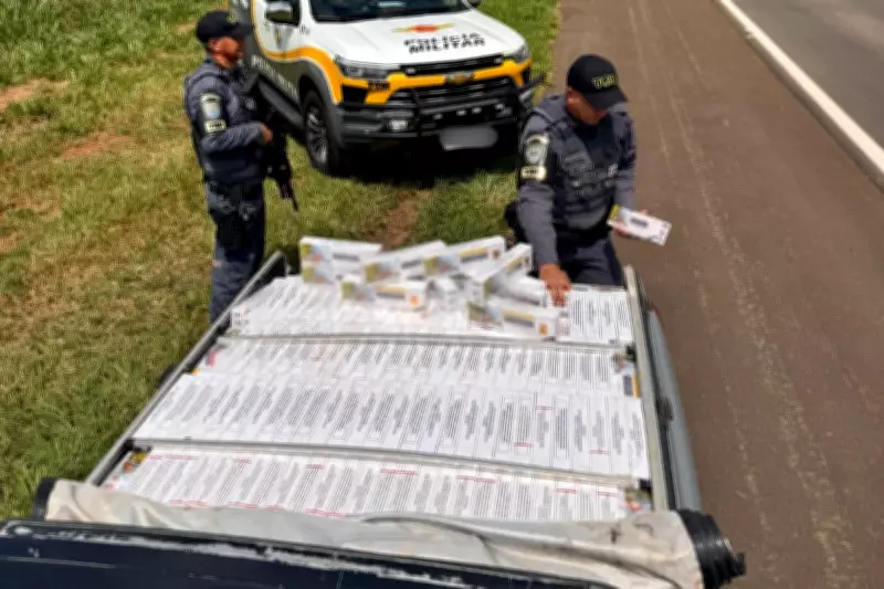 Motorista é preso com 20 mil maços de cigarros contrabandeados em rodovia de SP