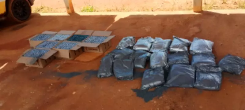 Motorista preso com material para explosivos na BR-135 em Montes Claros
