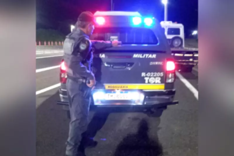 Motorista procurado por pensão alimentícia é preso após acidente e fuga em rodovia de SP
