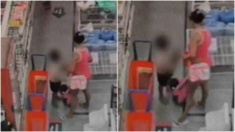 Mulher é flagrada usando crianças para furtar produtos em loja de Fortaleza