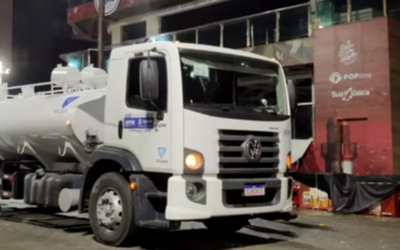 Mulher morre atropelada por caminhão de limpeza no circuito da Barra-Ondina em Salvador