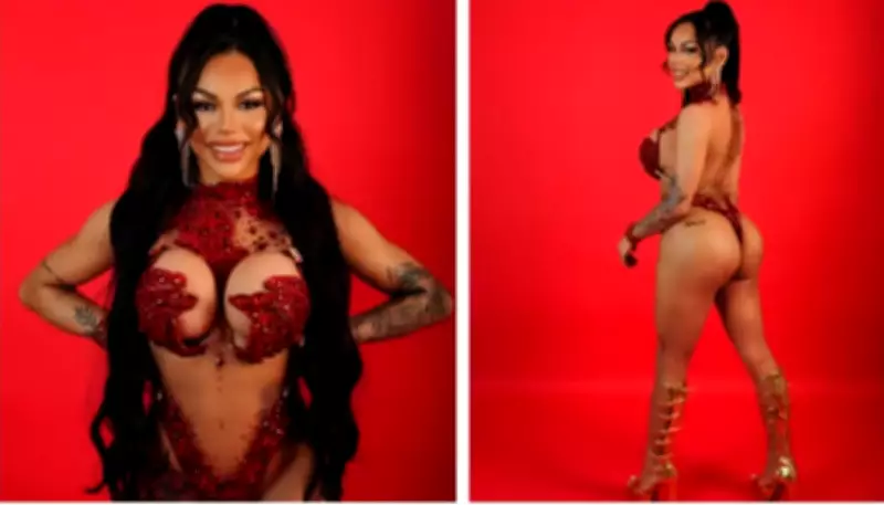 Musa da Colorado do Brás revela transformação radical com retirada de costelas para Carnaval 2026