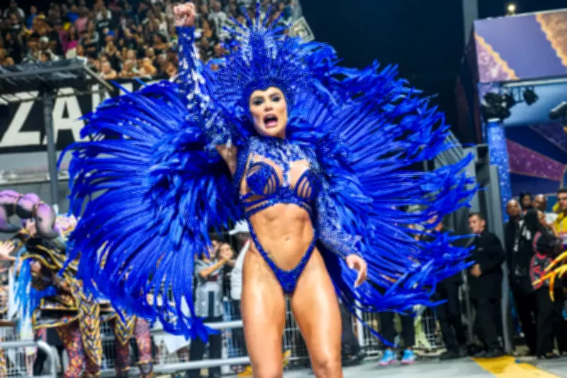 Musa da Gaviões desfila após prisão por suspeita de lavagem ligada ao PCC