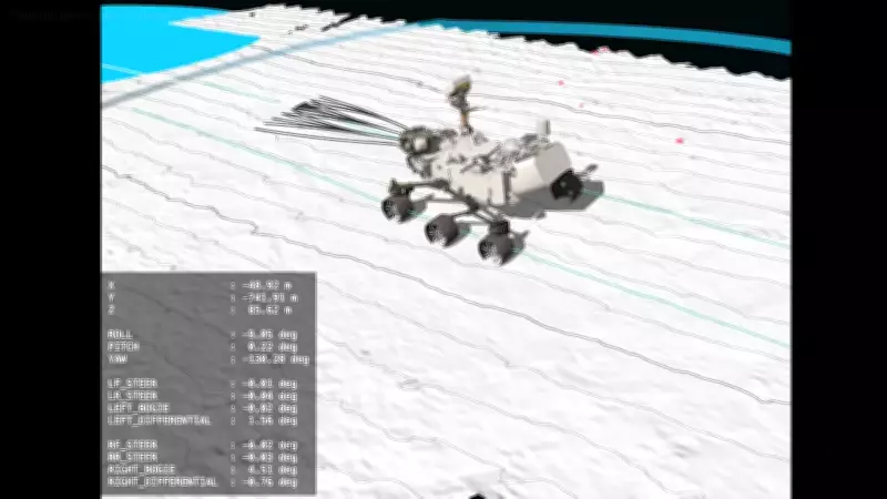 NASA usa IA pela primeira vez para planejar rota do rover Perseverance em Marte