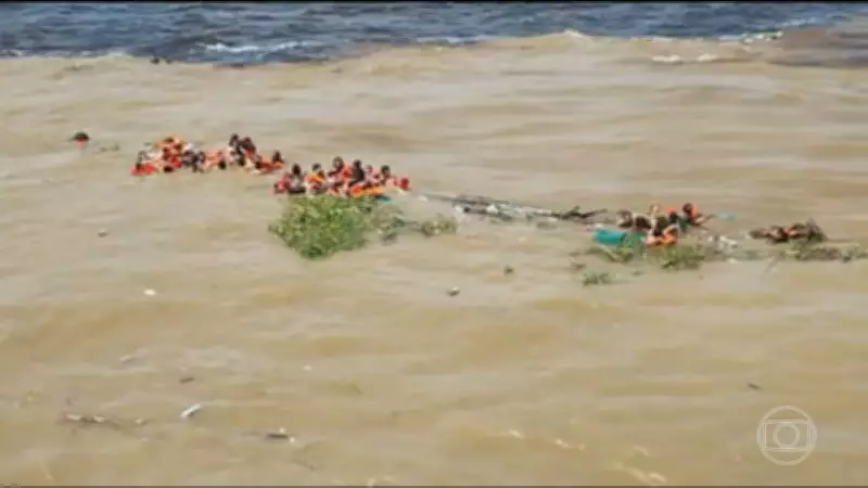 Naufrágio em Manaus deixa 2 mortos e 7 desaparecidos, incluindo bebê resgatado em cooler