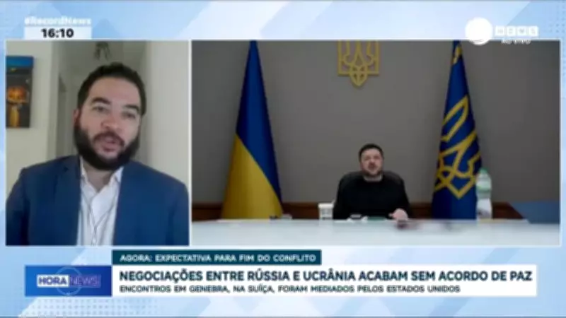 Negociações de paz entre Rússia e Ucrânia terminam sem acordo em Genebra