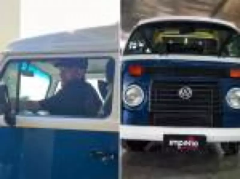Neymar recebe Kombi 'Filomena' restaurada por R$ 250 mil como presente de aniversário