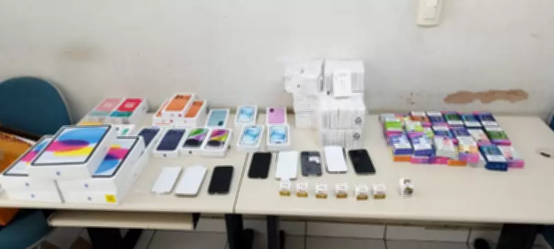 Ônibus com carga ilegal de tirzepatida e cigarros eletrônicos é apreendido pela PMRv em Francisco Sá