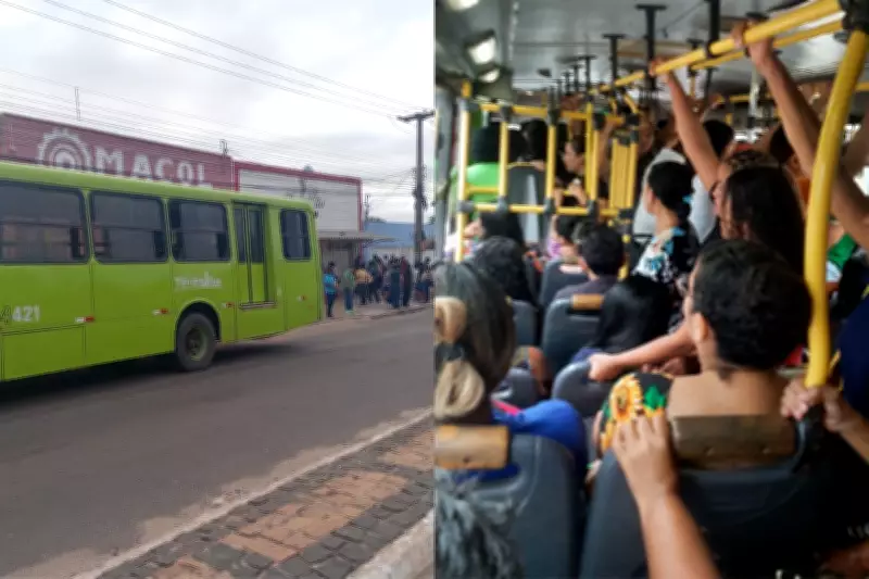 Ônibus quebram cinco vezes em quatro dias em Teresina, e moradores denunciam caos no transporte